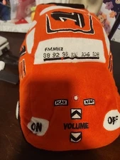 Smart Planet Vintage Red Car Plush  Radio 2005 Toy Rare