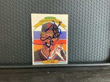1982 Donruss Diamond King#4 VIDA BLUE AUTOGRAPHED  San Francisco Giants card