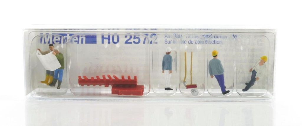Merten 0212572 At The Construction Site (Pk5) Figure Set HO/OO Gauge