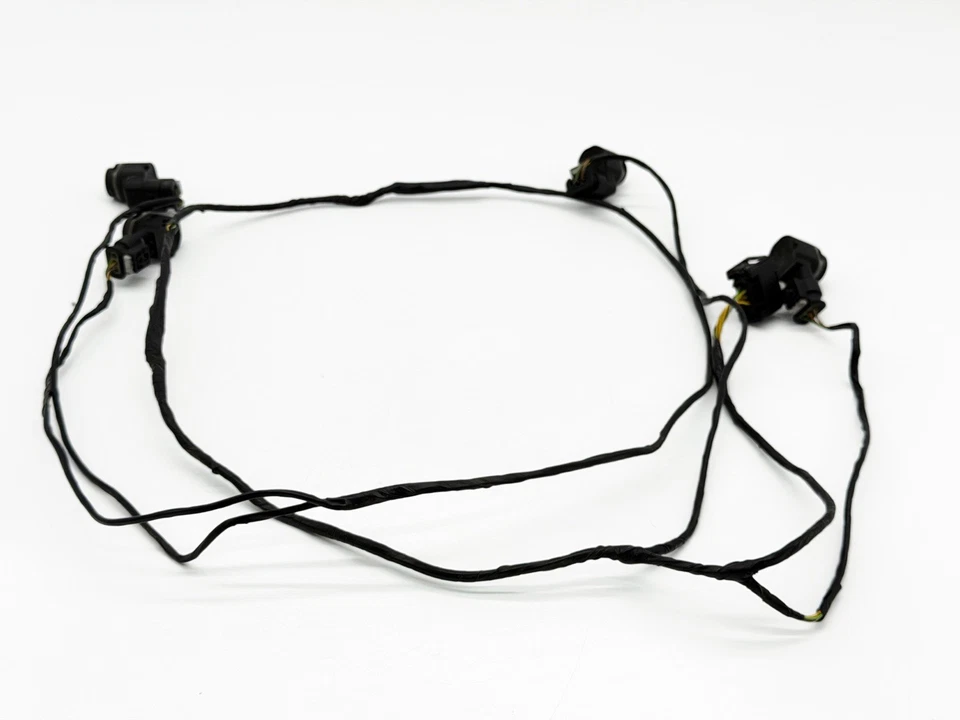 Arnés de cables PDC para parachoques delantero BMW X5 X6 2011-2013 61129244421 FABRICANTE DE EQUIPOS ORIGINALES USADO Foto 4 de 4
