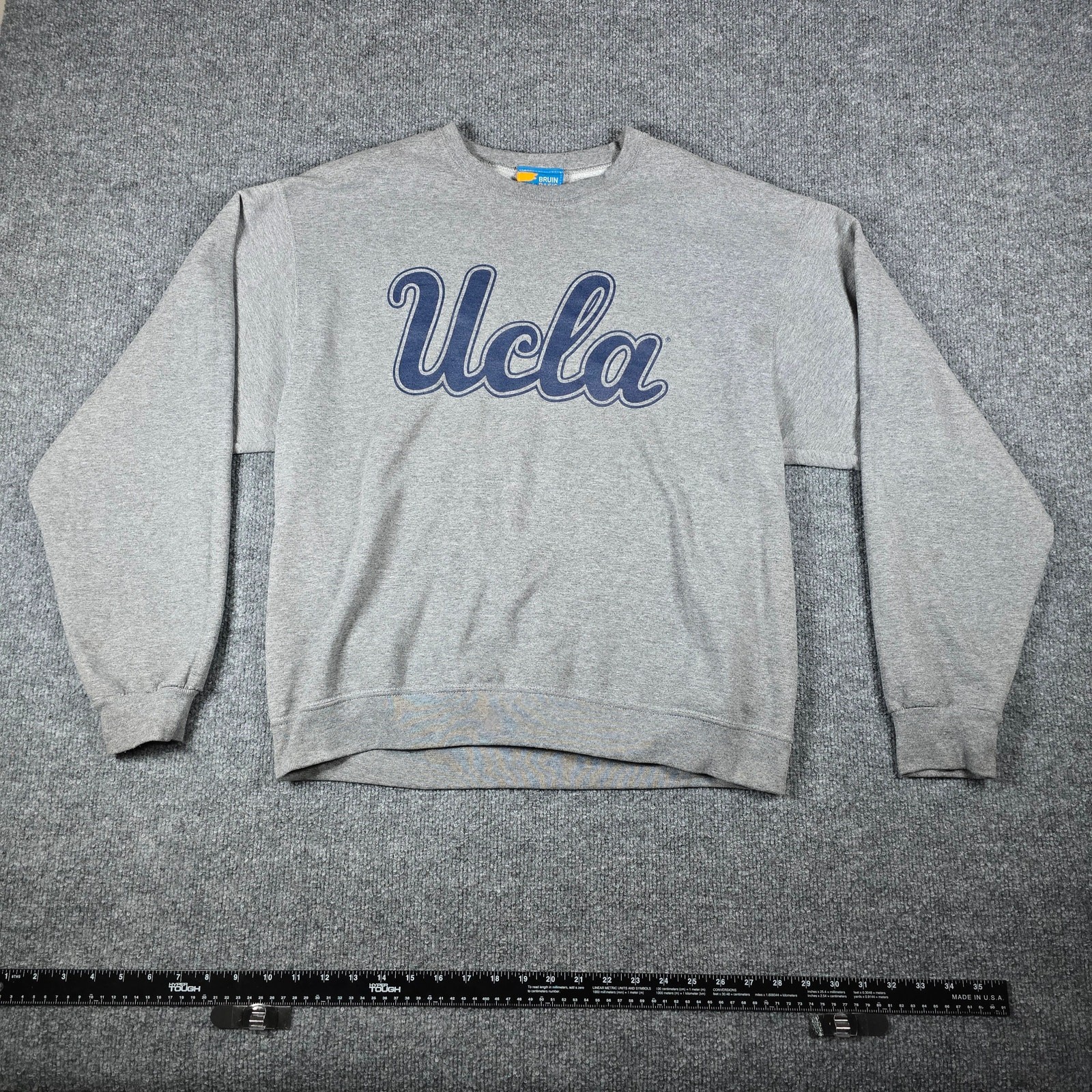 UCLA Bruin Basic Threads Men's Crew Neck Sweater … - image 4