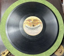 78 RPM RECORD EAGLE TALKING MACHINE CO ARTHUR COLLINS Man In The Moon #14452