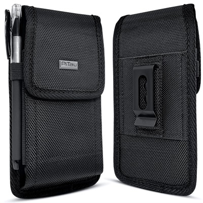 Pitau Nylon Holster For Large Iphone Plus, Pro Max Models 16 15 14 13 