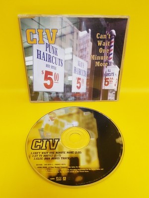 CIV Can't Wait One Minute More CD Single Promo 1995 Atlantic