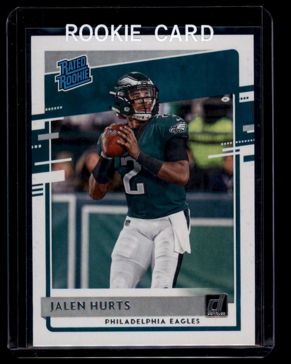 Jalen Hurts 2020 Donruss #314 Rookie Philadelphia Eagles