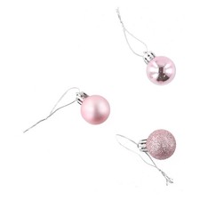 Brand New Christmas Ball Ornaments Pink Ball Plastic Christmas For Holiday