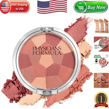 Hypoallergenic Multi-Colored Blush Palette for Natural-Looking Radiance