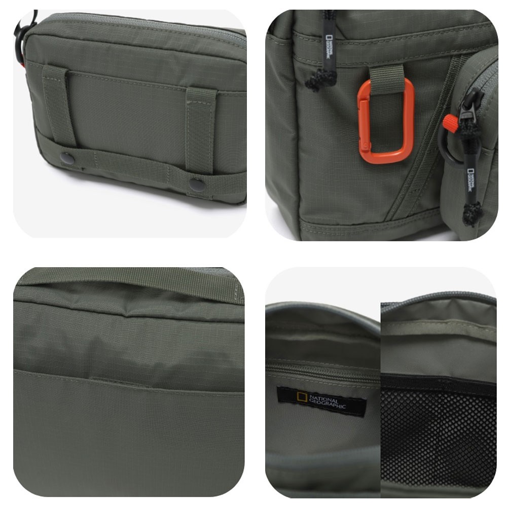NATIONAL GEOGRAPHIC CREST 2WAY CROSS BAG N265ACR670 KHAKI TAKSE | eBay