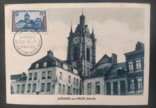 CARTE MAXIMUM PREMIER JOUR  1959 TIMBRE N° 1221 AVESNES SUR HELPE