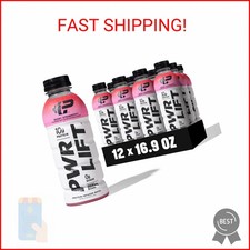 Whey Protein Water Sports Drink by PWR LIFT | Berry Strawberry | Keto, Vitamin B