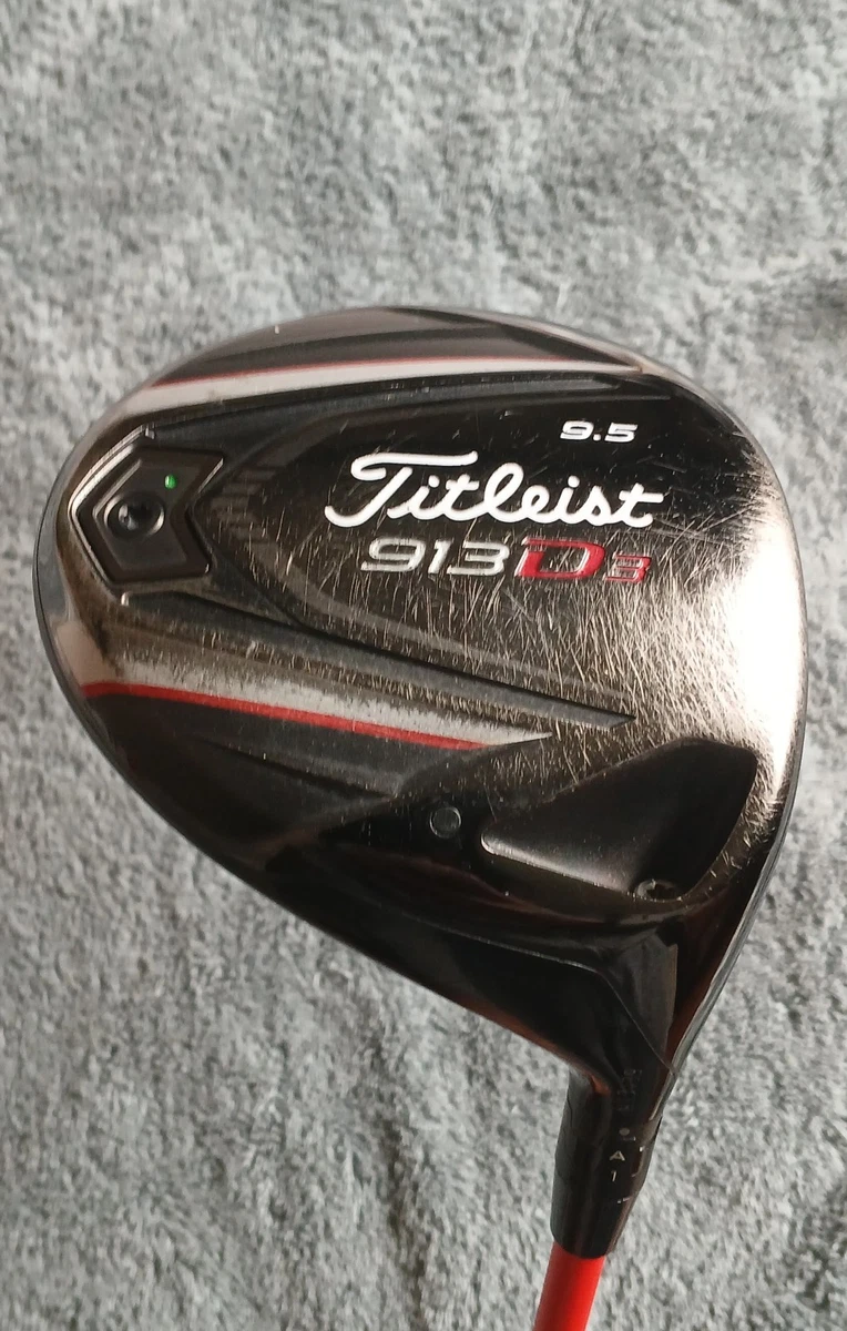 Titleist 913D3 Driver 9.5° Right-Handed Stif Flex Graphite Shaft