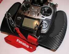 RC Senderpult. 2.0 für Futaba T14 SG. Fernsteuerung In Carbon Optik
