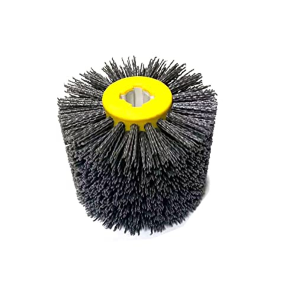 JVJ Spazzola in nylon per lucidatura, grana #120, rotella estrattore, spazzola p