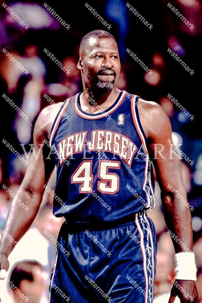 EP963 Michael Cage NJ Nets Bigman 8x10 11x14 16x20 Photo