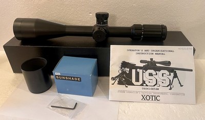 XOTIC USS 4-16x56 30mm, 1st Focal Plane, Mil-Dot - Buy it Now 