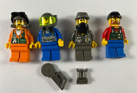 LEGO Rock Raiders Rock Raiders HQ #4990 HQ Complete w Minifigs Manual NO Monster