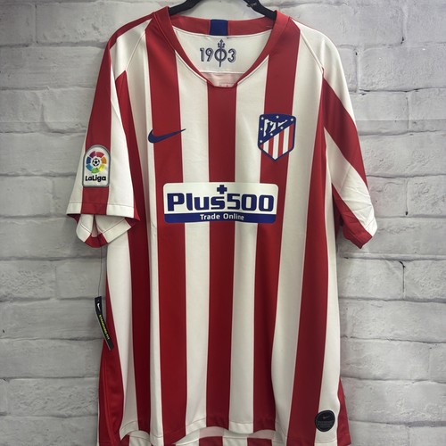 ATLETICO MADRID 2019 2020 HOME FOOTBALL SHIRT SOCCER JERSEY NIKE XL