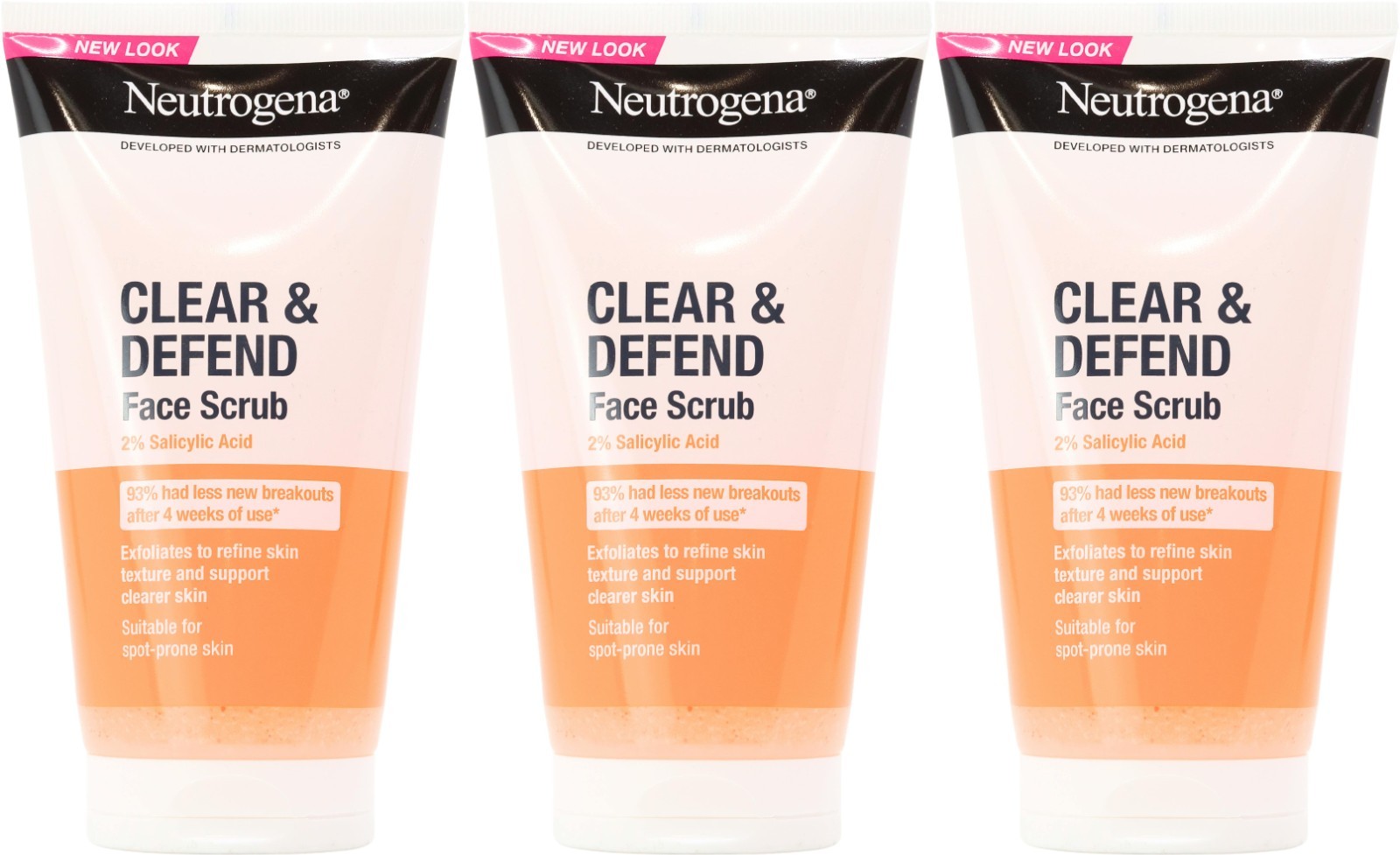 Neutrogena Clear And Defend Facial Scrub, 150 Ml - Image 4