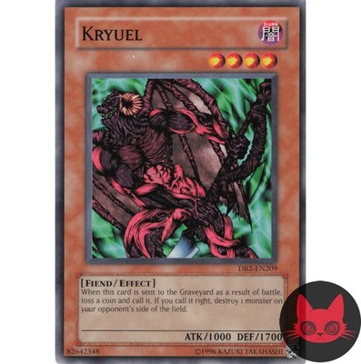 Yugioh Kryuel DB2-DE209 Common NM