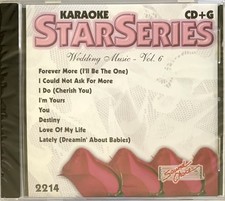 SOUND CHOICE STAR SERIES KARAOKE - WEDDING MUSIC - VOL 6 - SC2214 - NEW 