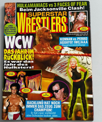 Zeitschrift WCW Superstar Wrestlers April / Mai 1995