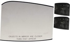 Passenger Side Mirror Glass Right Replacement for 05-17 Nissan Frontier Pathfind
