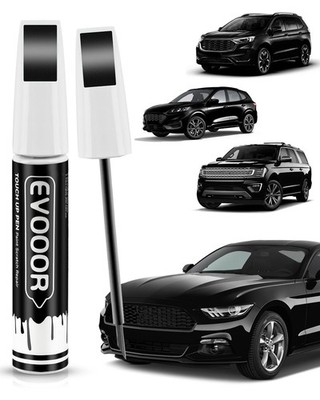 Agate Black Touch Up Paint Pen for Ford  2in1 Chip & Scratch Repair