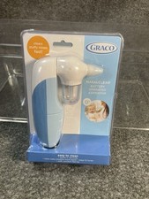 Graco NasalClear Nasal Aspirator, Clears Stuffy Noses Fast - NEW/SEALED AGES 0