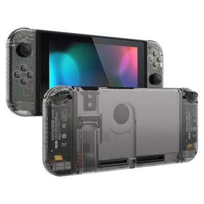 Clear Black Gray Full Set Housing Shell Case With Buttons for Nintendo Switch