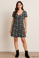 Show me your Mumu boho Vneck over the knee loose fit dress size XS