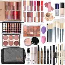 40 Color Eyeshadow Makeup Kit Full Set Women Girls Teens Foundation Lipgloss