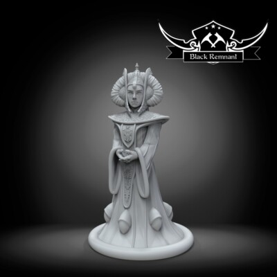 Star Wars Legion Scale - Queen Amidala - Miniatur 3D gedruckt 