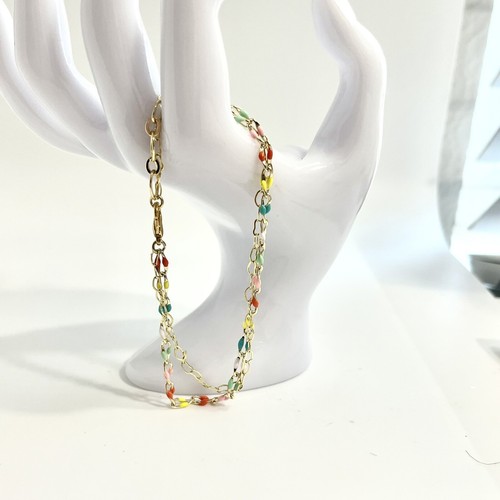 Gold Summer Beach Bracelet Stack. - Picture 2 of 4