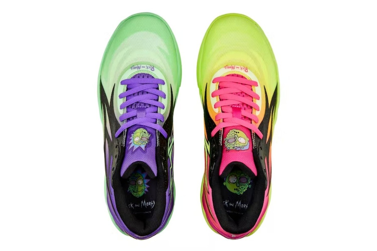 値段交渉可能mb.02 rick and mortyバスケットシューズ PUMA Rick and Morty x MB.02 Adventures for Sale
