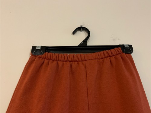 Mens Size XS Orange Track Suit Pants Cuffed Bottoms - Picture 3 of 4