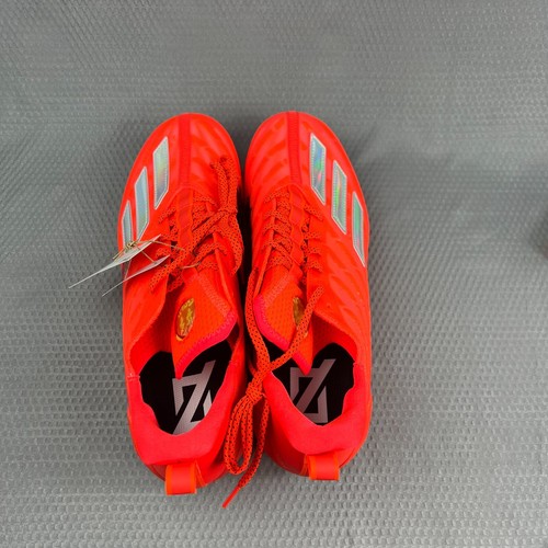 Adidas Adizero Big Mood Men's Size 13 Solar Red Silver Football Cleats GX7893 - Picture 8 of 9