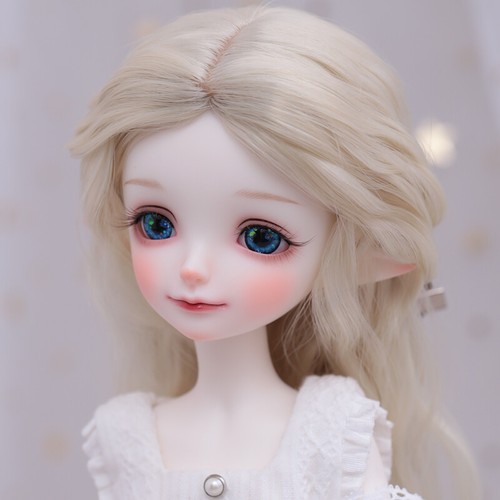 Bambola BJD 1/6 bambina bambole snodate viso trucco parrucche scarpe vestiti set completo giocattolo regalo - Foto 2 di 11