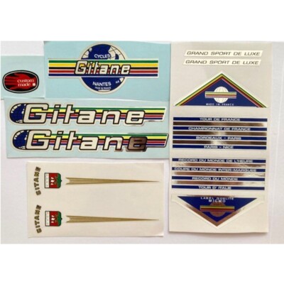 GITA602 STICKERS DECALS GITANE vélo bike bicycle