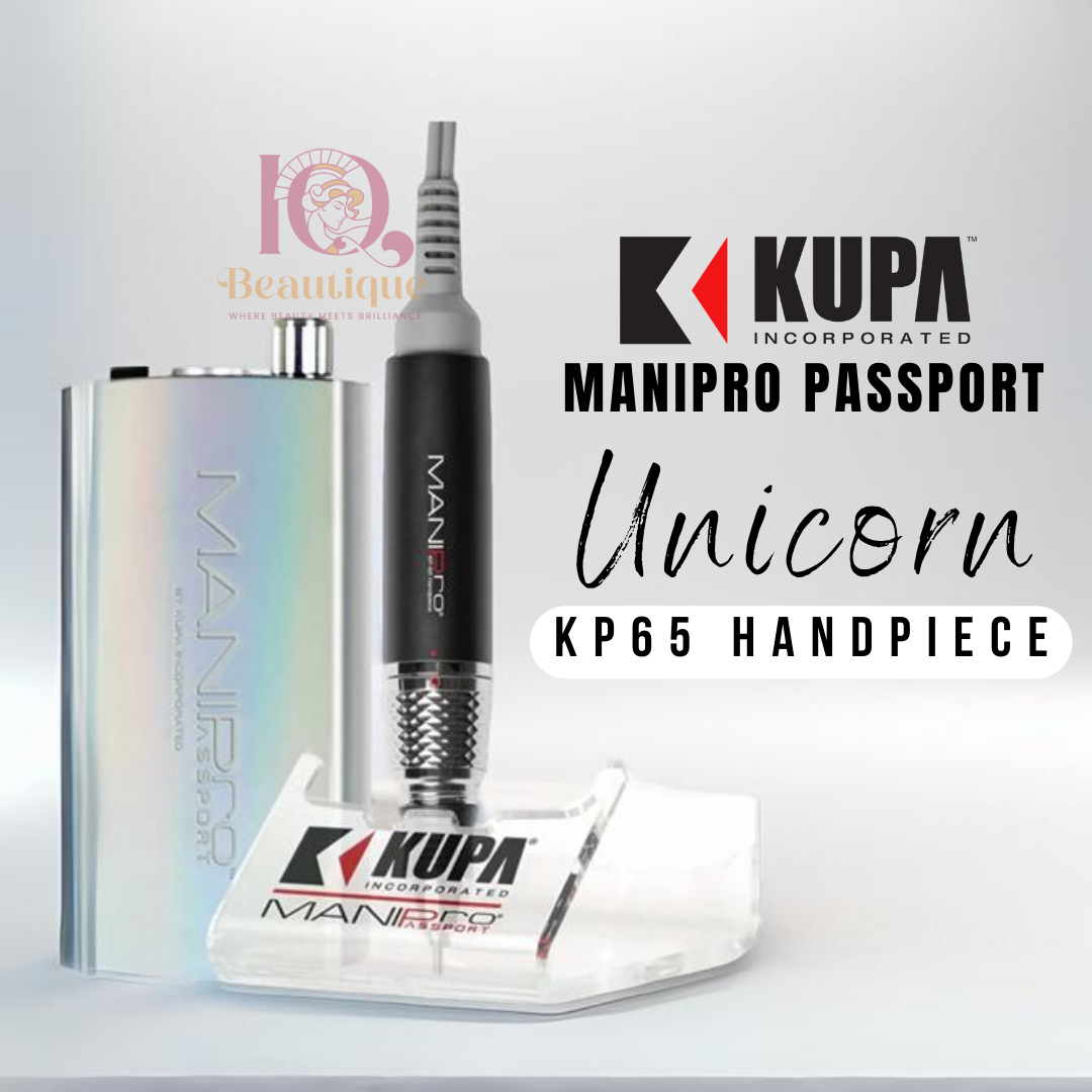 Kupa ManiPro Passport Portable Nail Drill Unicorn + Handpiece KP65