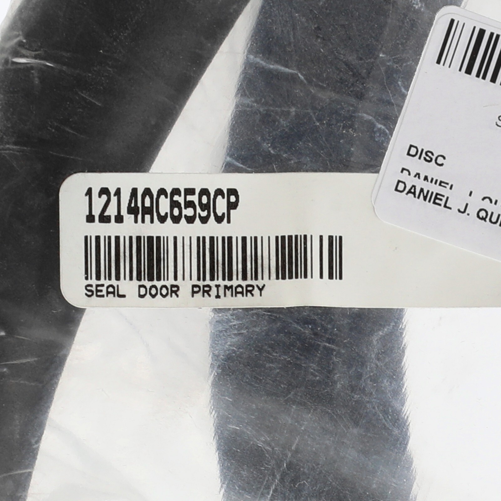 GENUINE MCLAREN DOOR SEAL PRIMARY OEM NEW 1214AC659CP