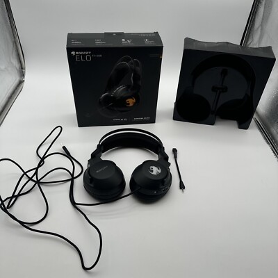 ROCCAT - Elo 7.1 Surround Sound USB RGB PC Gaming Headset Black