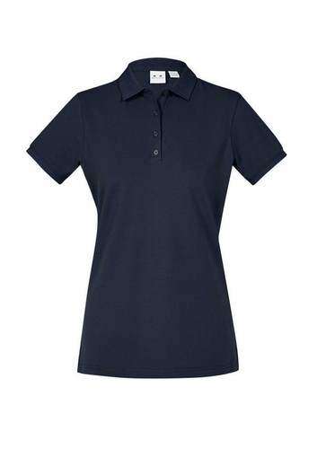 10 x Ladies City Polo Shirt Top Premium Cotton Stretch Casual Women Work P105LS - Picture 12 of 17