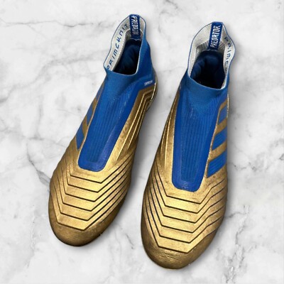 アディダス プレデター 19 + FG ゴールド×ブルー Adidas Predator 19 FG Gold Blue Soccer Cleats US 8.5 New | eBay