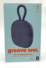 Groove Onn. Mini Rugged Speaker Bluetooth Wireless Technology Black