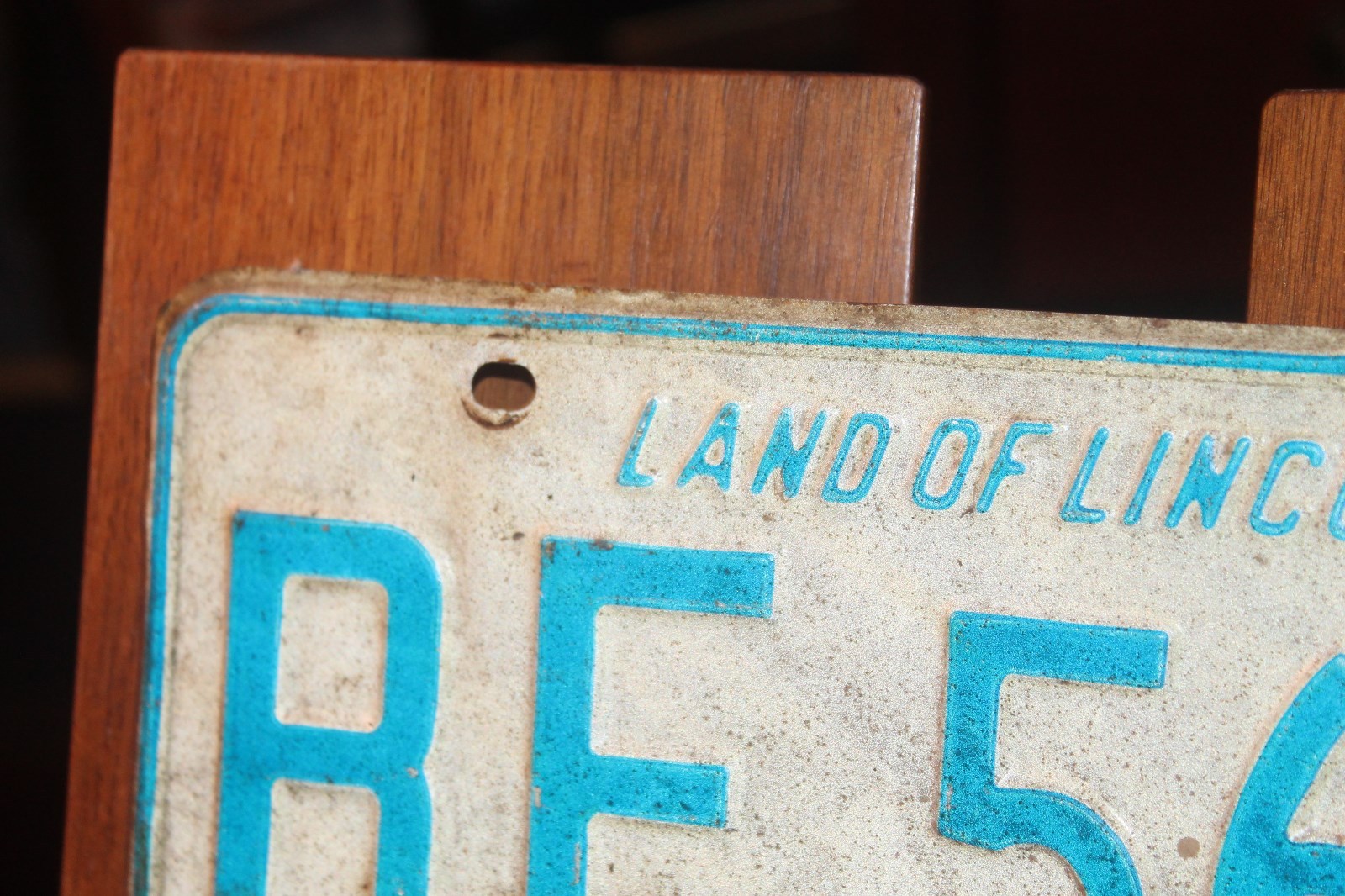 1972 Illinois License Plate BE 5680 Peeling Paint eBay