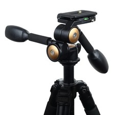 360 Swivel Ball Head Quick Release Plate Double Handle F Tripod DSLR Camera 20KG
