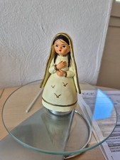 Santon ancien terre cuite statue VIERGE MARIE Crèche Mexique TBE