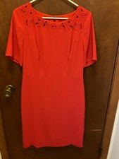 Talbots Red Dress (A138)