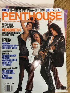 PENTHOUSE # 287 - July 1993 (Cover: Steven Tyler & Joe Perry from AEROSMITH)