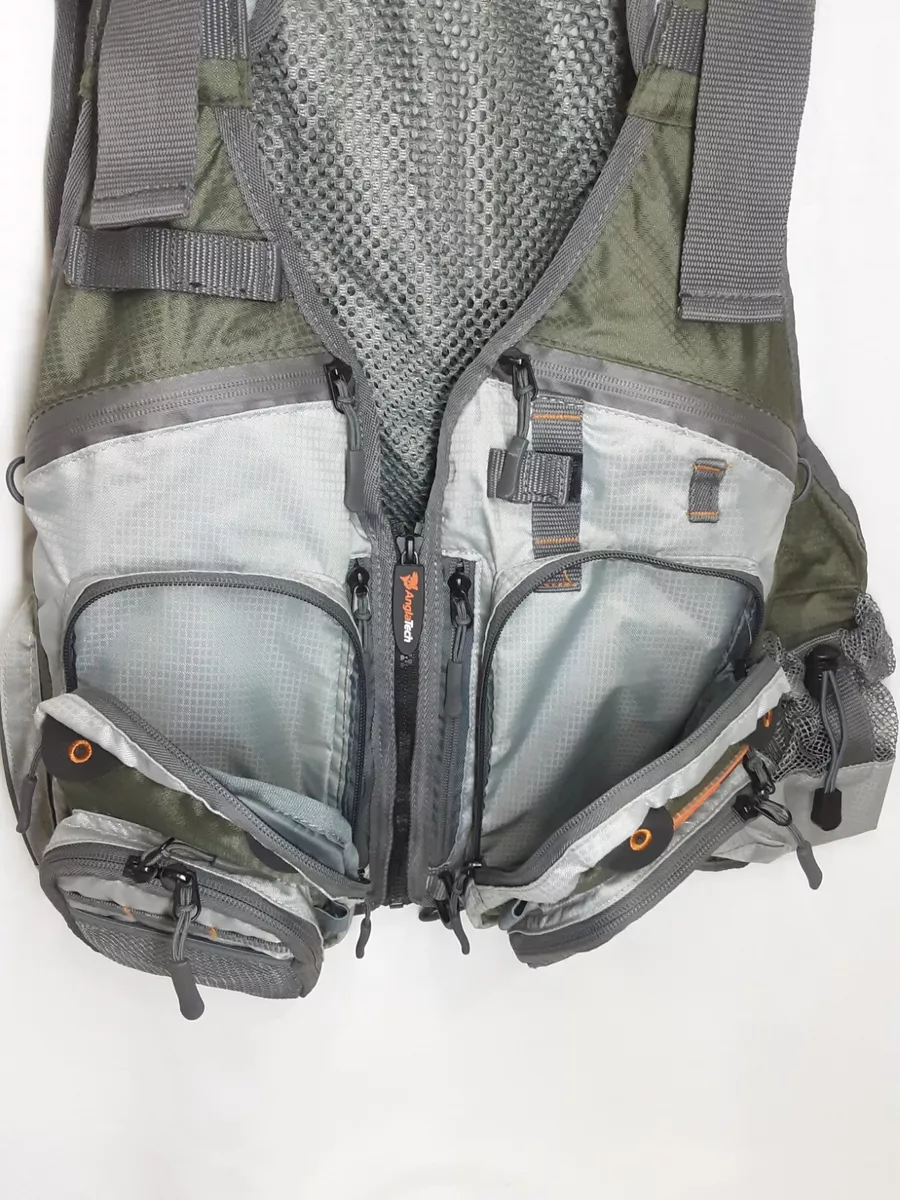 Anglatech Mesh Fly Fishing Vest : : Clothing, Shoes & Accessories